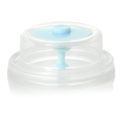 To bring about vacuum in a manual breast pump