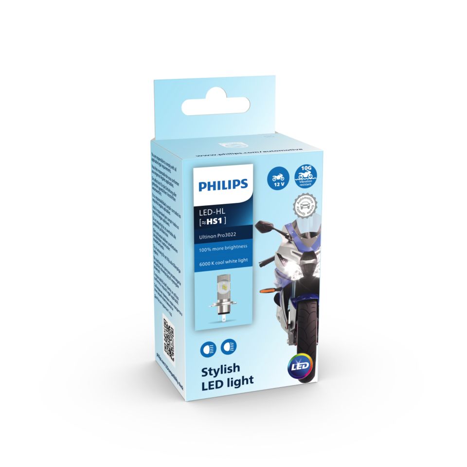 Philips Ultinon Pro3022 LED ampoule de phare de moto (HS1)