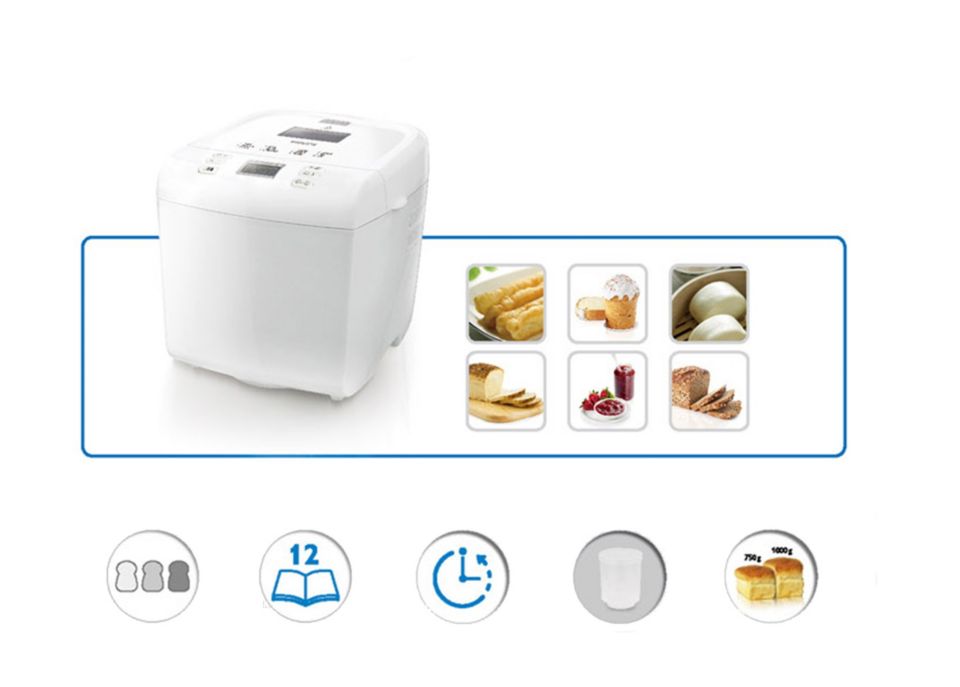 Хлебопечка 12 программ. Philips 9016 хлебопечка. Philips hd9016/30. Хлебопечь hd9016/30. Хлебопечка Филипс hd9016 купить