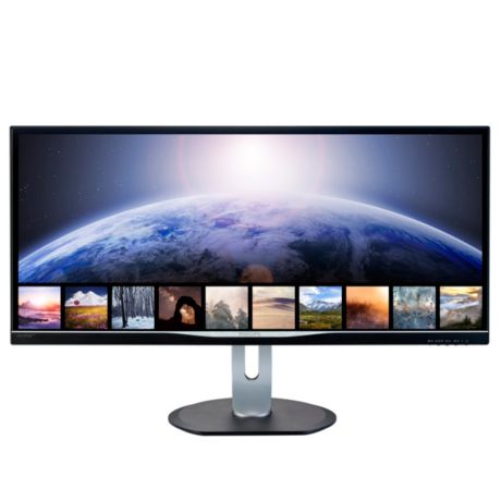 BDM3470FP/93 Brilliance 具有多视窗功能的超宽液晶显示屏