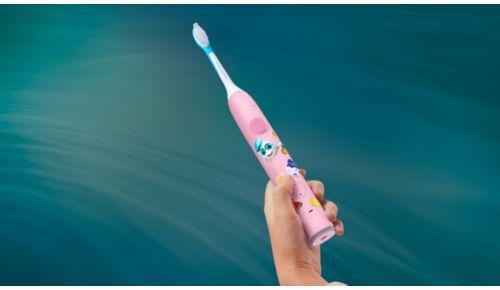 Safe and gentle on growing teeth and gums