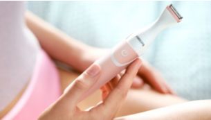 Trim precise shapes and bikini lines down to 0.5-mm
