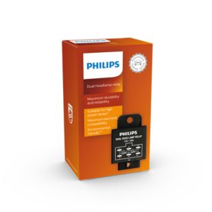 Dual headlamp relay w/o wires For max brightness on the road