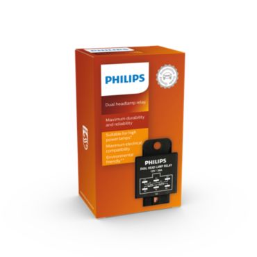 Dual headlamp relay w/o wires For max brightness on the road