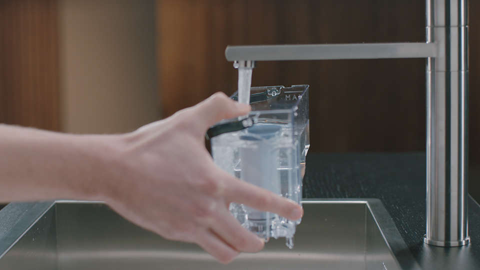 vhbw filtro dell'acqua sostituisce Philips AquaClean CA6903/22 per macchina  da caffè automatica, macchinetta per espresso - azzurro