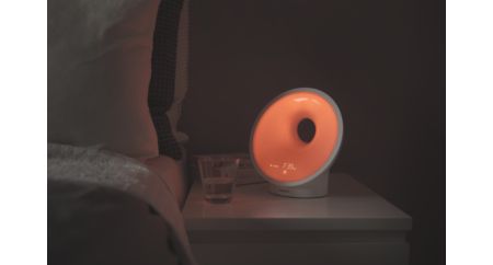 The Philips SmartSleep Connected Sleep and Wake-Up Light aids rest