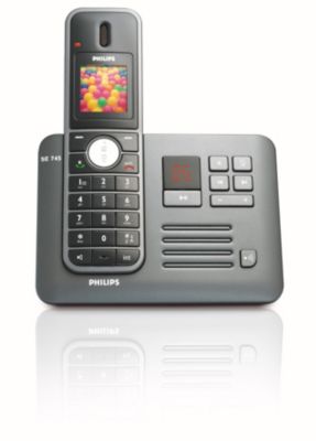 Draadloze Telefoon Met Antwoordapparaat SE7451B/02 | Philips