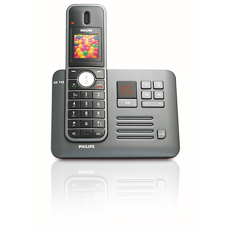 SE7451B/22  Téléphone sans fil avec répondeur
