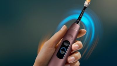 The on-device Mouth Map helps users see brushing coverage and missed areas