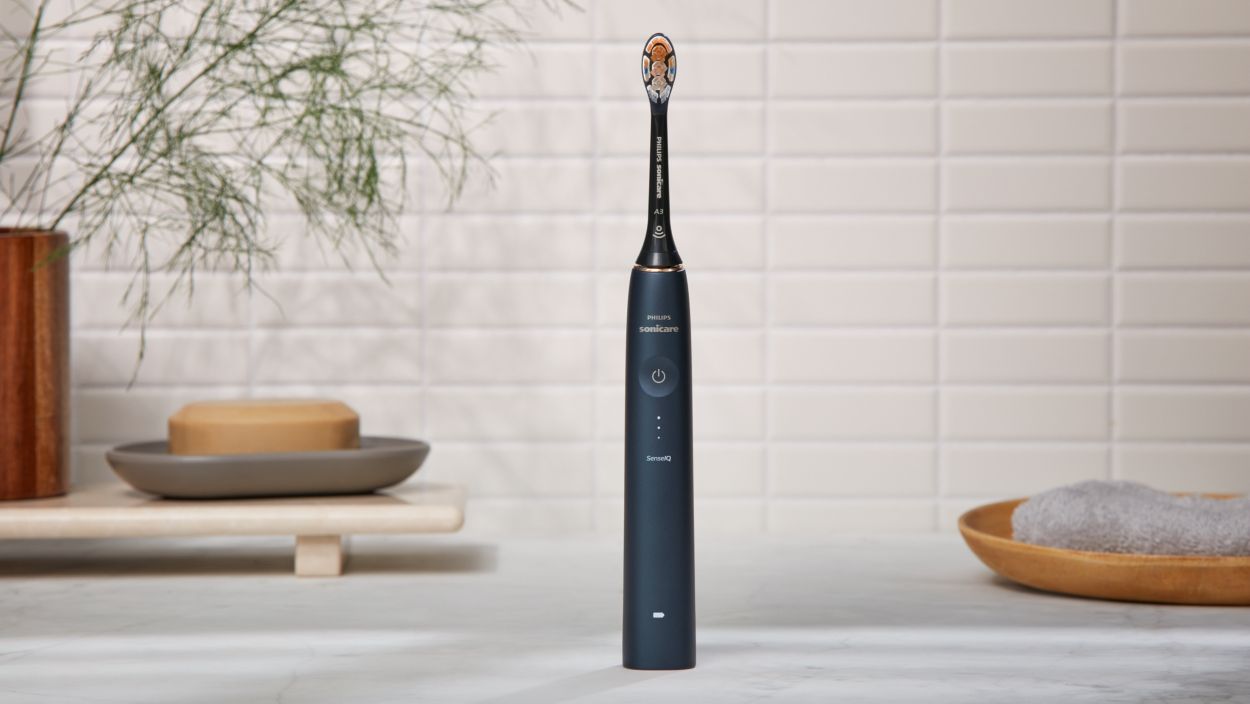 DiamondClean Prestige Sonic electric toothbrush with SenseIQ 