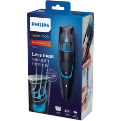 Less mess vacuum trimmer