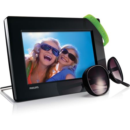 Il PhotoFrame digitale SPF1017/12 di Philips, per ricordare sempre