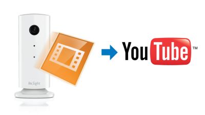Recordings uploaded to your private YouTube account