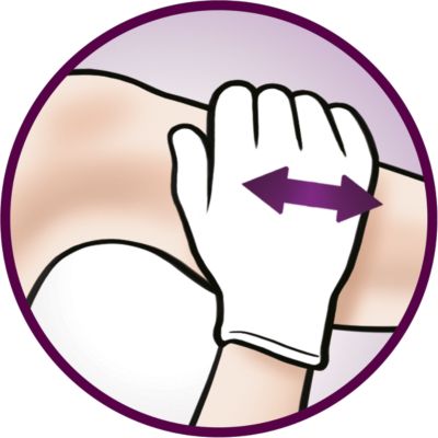 Exfoliate in between epilation sessions