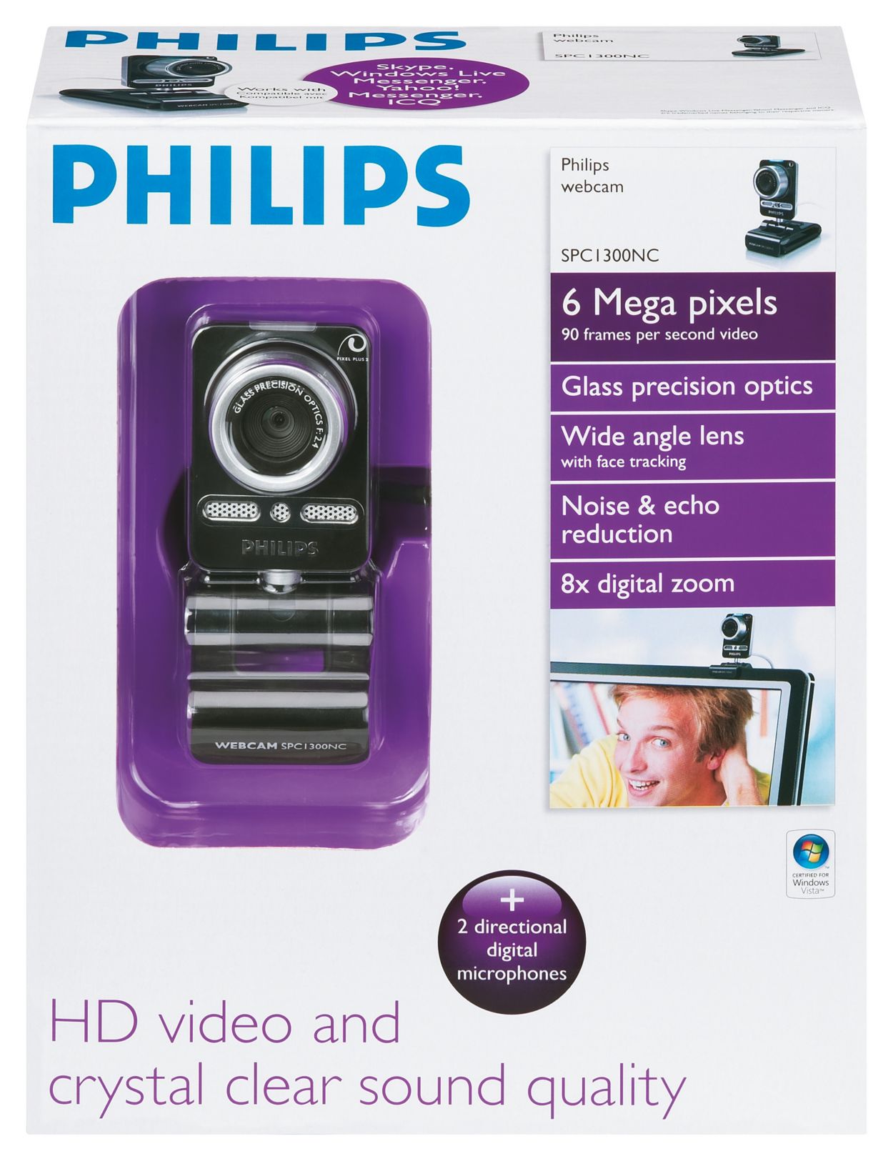 Webcam philips pixel online plus