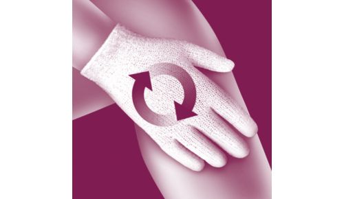 Führen Sie zwischen den Epilier-Anwendungen ein Körperpeeling durch