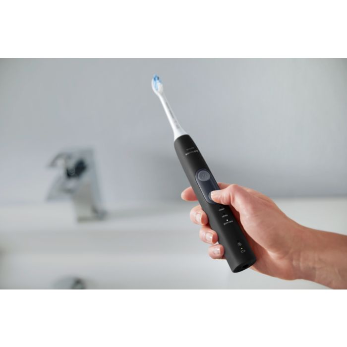【新品・未開封】PHILIPS sonicare 5100 黒 ProtectiveClean 5100 Sonic electric toothbrush HX6452/72