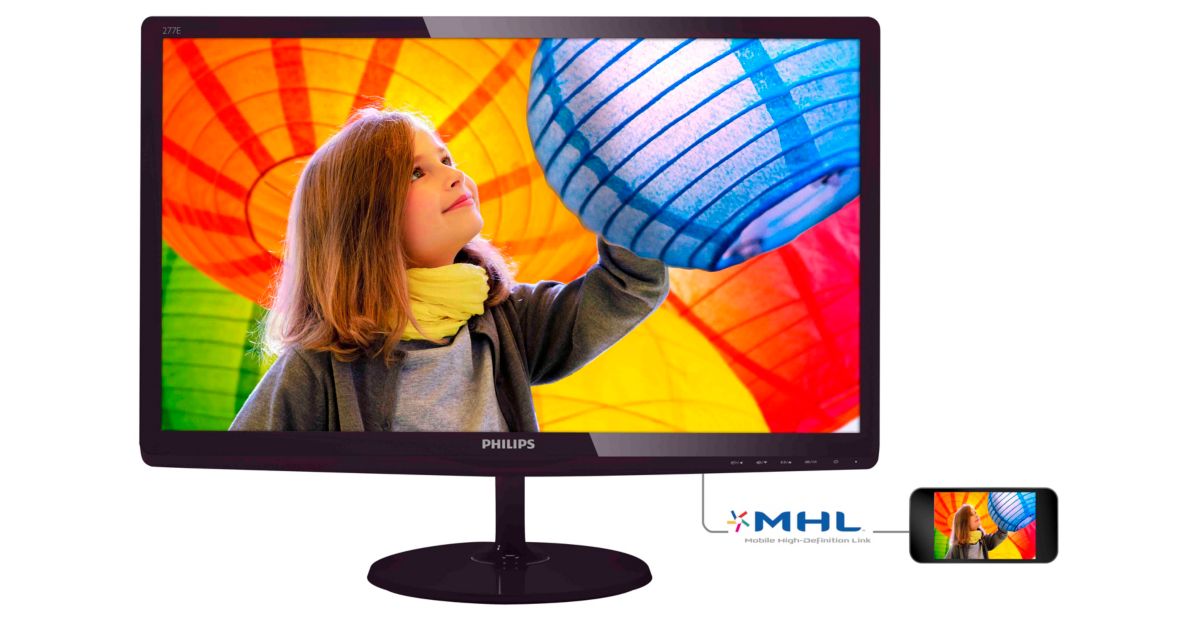 LED-backlit LCD monitor 277E6QDSD/27 | Philips