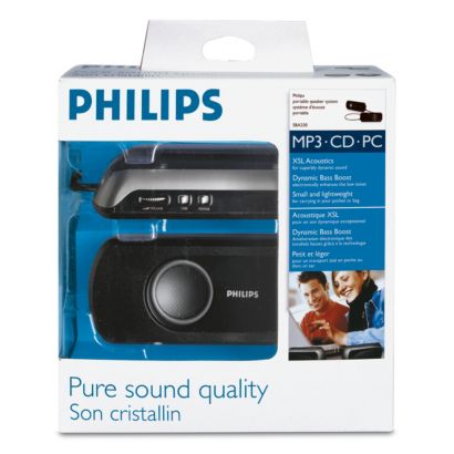 Pure sound quality 2 x 2W