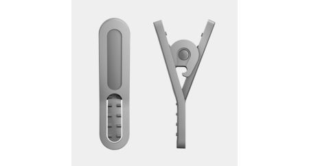 Cable clip included for tangle-free workout