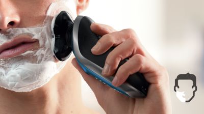 快適なドライシェービングと爽快なウェットシェービングに対応