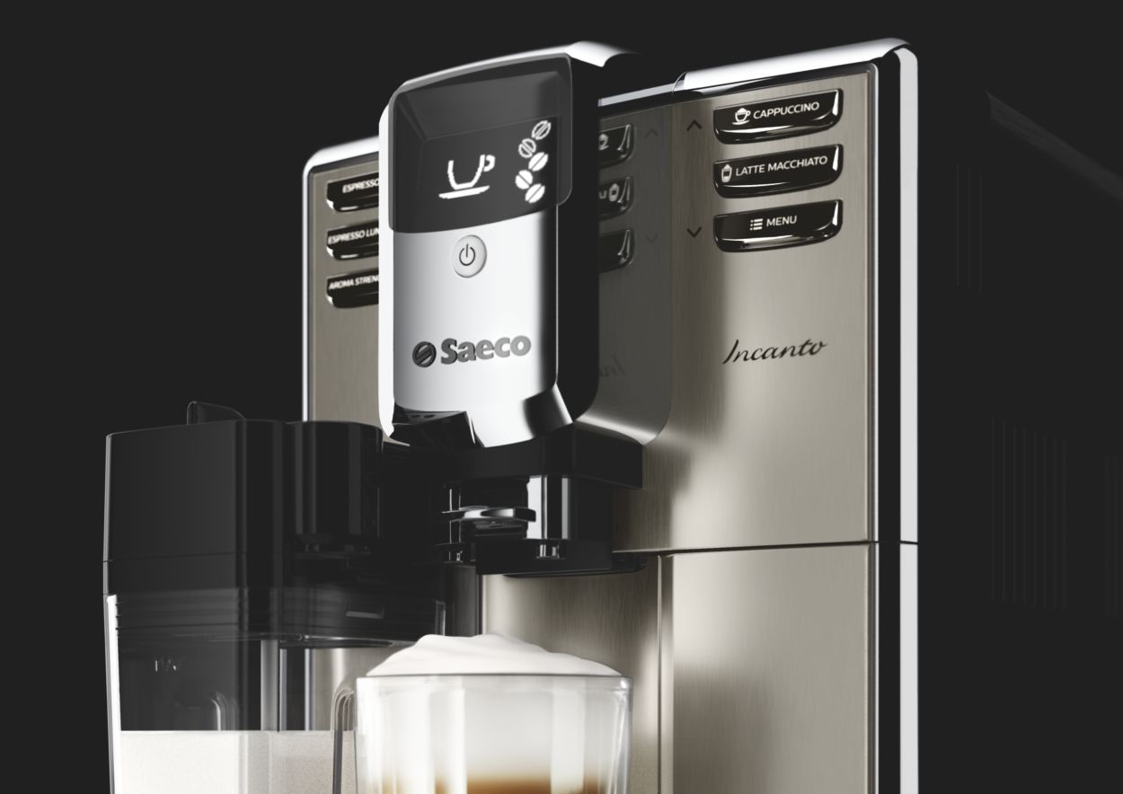Saeco HD8914/01 - Cafetera Incanto espresso súper automática 4 bebidas ·  Comprar ELECTRODOMÉSTICOS BARATOS en lacasadelelectrodomestico.com