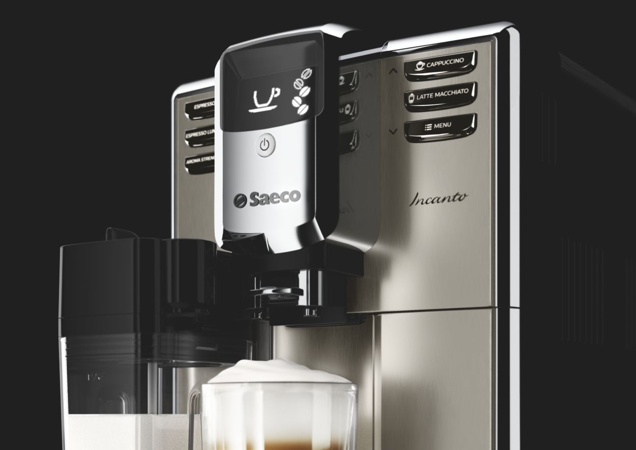 Saeco HD8914/01 - Cafetera Incanto espresso súper automática 4 bebidas ·  Comprar ELECTRODOMÉSTICOS BARATOS en