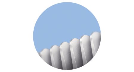 Special designed rounded tips