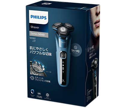 Shaver series 5000 ウェット＆ドライ電動シェーバー S5582/27 | Philips