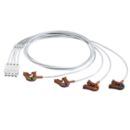 Cbl 4 lead set Grabber AAMI ICU ECG Patient cable set Lead Set