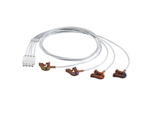 ECG Lead Set, 4-lead, Grabber, Chest, AAMI Lead Set