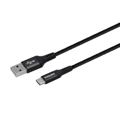 USB-A към USB-C първокласен кабел с оплетка