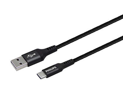 プレミアム編組 USB-A to USB-C ケーブル