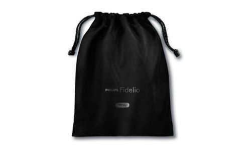 Etui van kunstsuède biedt stijlvolle bescherming voor de hoofdtelefoon