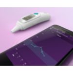 Measures and records your child’s temperature