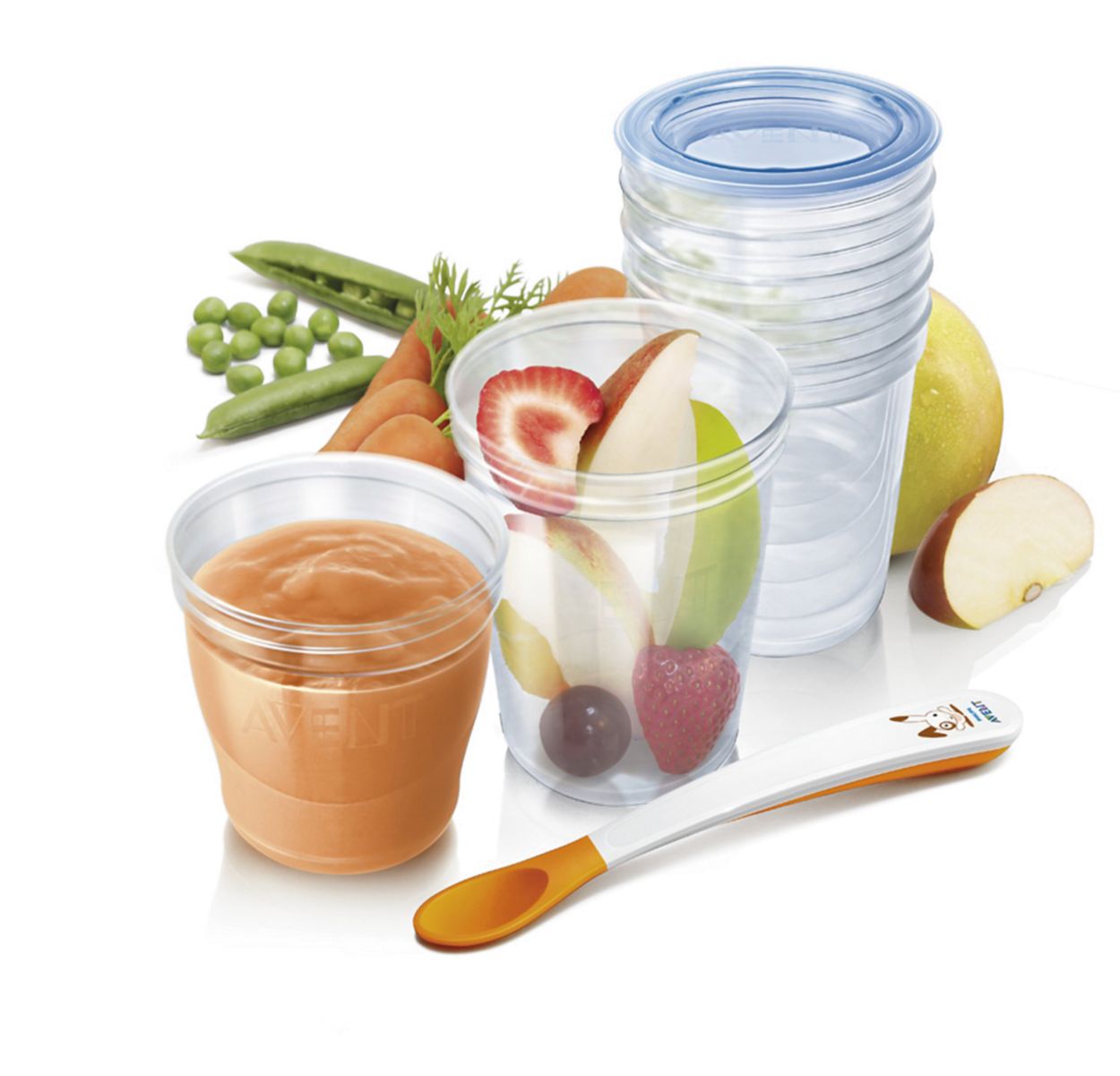 Philips avent food storage 2024 cups