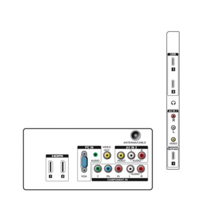 Great TV viewing on your Full HD LED monitor