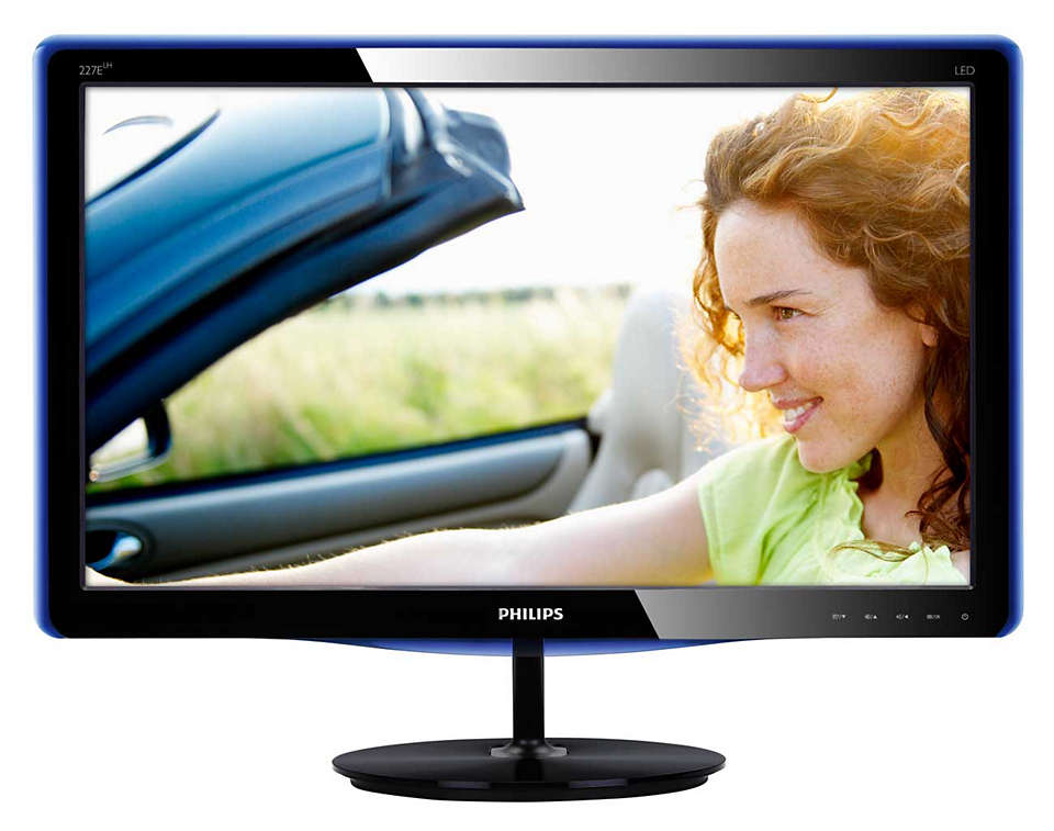 Elegant display enhances your viewing experience
