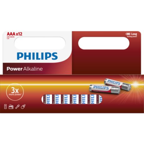 LR03P12W/10 Power Alkaline Батарея