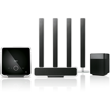 HTS9810/12 Cineos 5.1 Home Entertainment-System