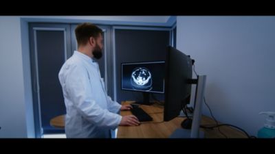 Radiologists while using PACS