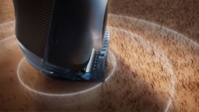 Powerful trimming even on the most demanding of beards