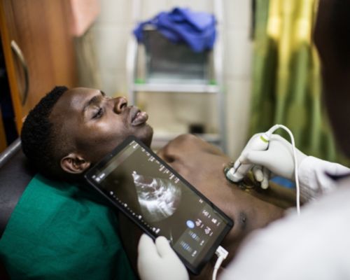 Access to care lumify kigali rwanda hospital