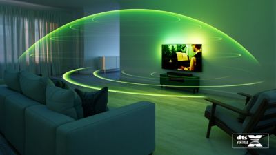 DTS Virtual:X for immersive 3D sound in any room