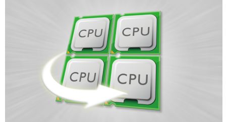 Maximized performance with 1.3GHz quad core processor
