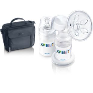 Manual breast pump