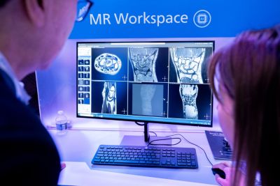 Philips MR workspace demonstration at RSNA 2023