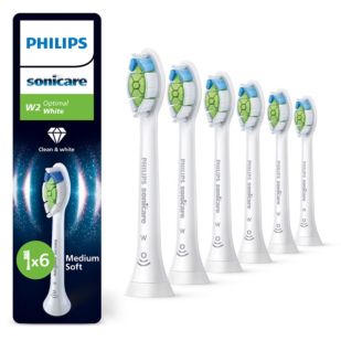 Sonicare Optimal White 6 końc&oacute;wek szczoteczki