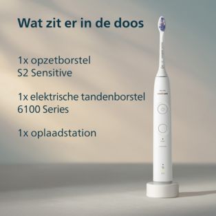 Sonicare Series 6100 Oplaadbare tandenborstel