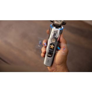 i9000 Prestige Ultra Wet and Dry Electric Shaver with SkinIQ Pro